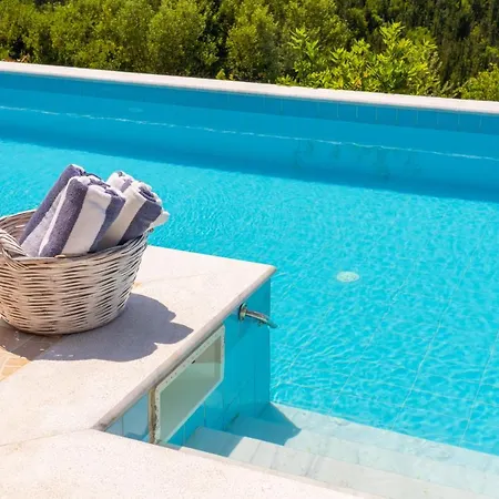 Villa Stone Eriphyle ,private With Sunset View!! Fiskardo