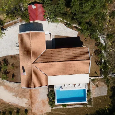 Stone Eriphyle ,private With Sunset View!! Villa Fiskardo